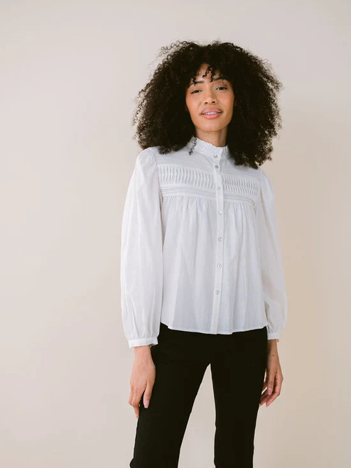 Lindy Blouse - Bone